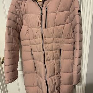 Calvin Klein Blush Puffer Coat